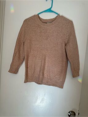 Forever 21 Exclusive Pink Fuzzy Sweater